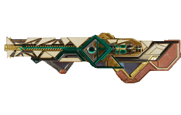 Emerald Abstraction HAVOC Rifle Apex Legends Skin